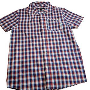 French Toast plaid dress shirt 16